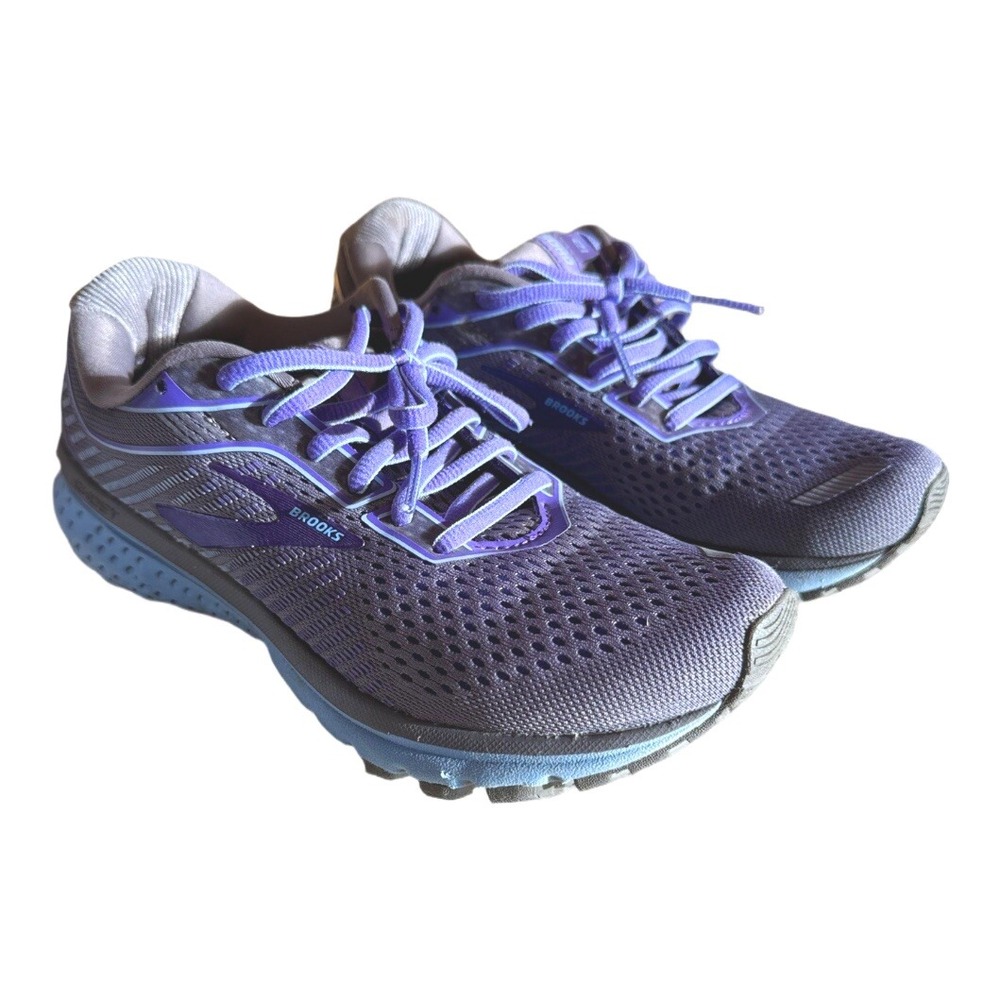 Brooks Ghost 12 Running Shoes‎ Purple 1203051B097 2019 Low Top Lace Up Women's 7